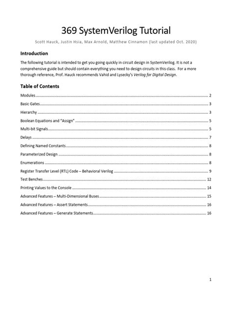 Verilog Tutorial for Beginners 的图像结果