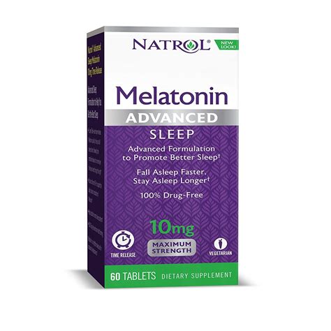 Melatonin Advanced Sleep Max Strength | Natrol – Vitamin Grocer Australia