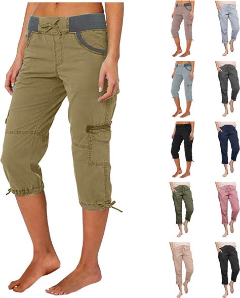 Womens Cargo Capris Hiking Pants Lightweight Quick Philippines | Ubuy