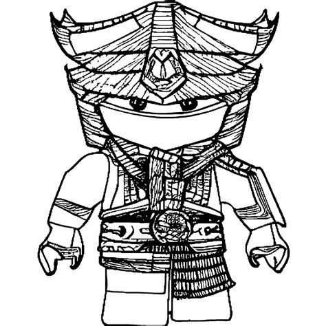 Ninjago Coloring Page · Creative Fabrica