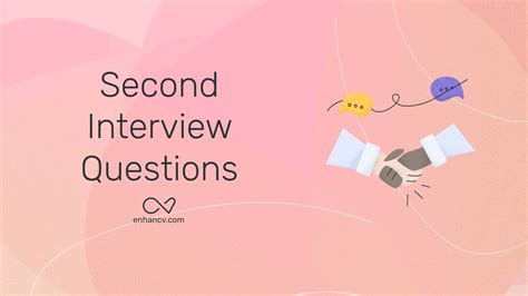 8 Common Questions for a Second Interview (With Answers) | Enhancv