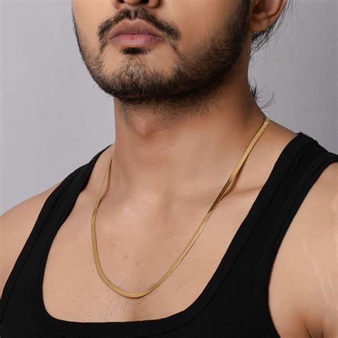 GOLDEN VIPER 18K GOLD PLATED CHAIN – MODERN SERIES