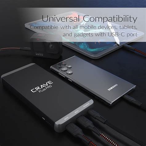 Crave PD Power Bank, Plus PRO Aluminum Portable India | Ubuy