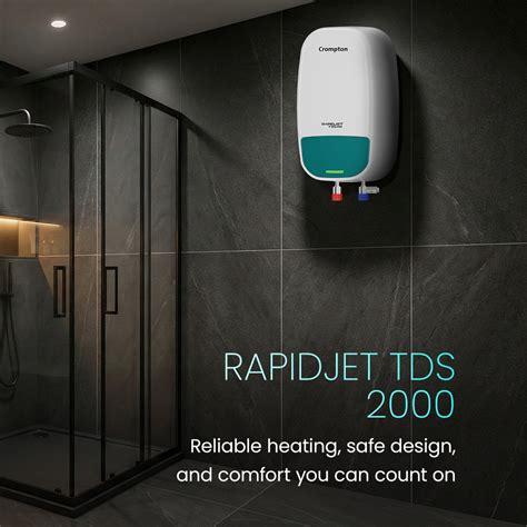 Crompton Rapidjet TDS 2000, 3000W Instant Water Heater 3 Litre: Shop ...