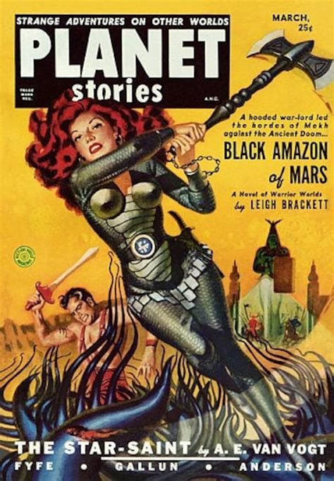 Planet Stories Magazine Cover Art Trading Cards - Classic Sci-fi PULP ...