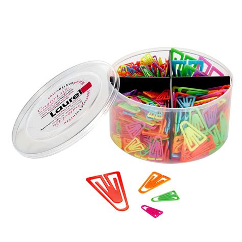 Laurel | Inventor | Plastic Paper Clip | 21mm, 25mm, 35mm | Tin ...