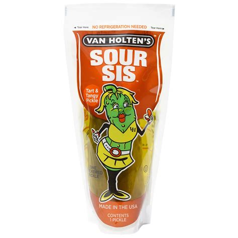 Van Holten's Pickle-In-A-Pouch — Snackathon Foods