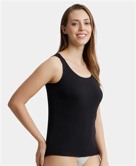 Buy Super Combed Cotton Rib Fabric Inner Tank Top With StayFresh ...