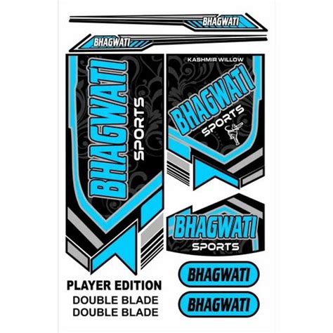 Pvc Cricket Bat Stickers Trader - Retailer from Meerut