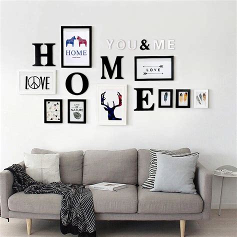PAPER PLANE DESIGN Gallery Wall Frame Set Memories Love Wall Decoration ...