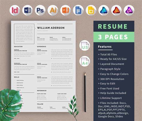 Affinity Publisher Resume Templates