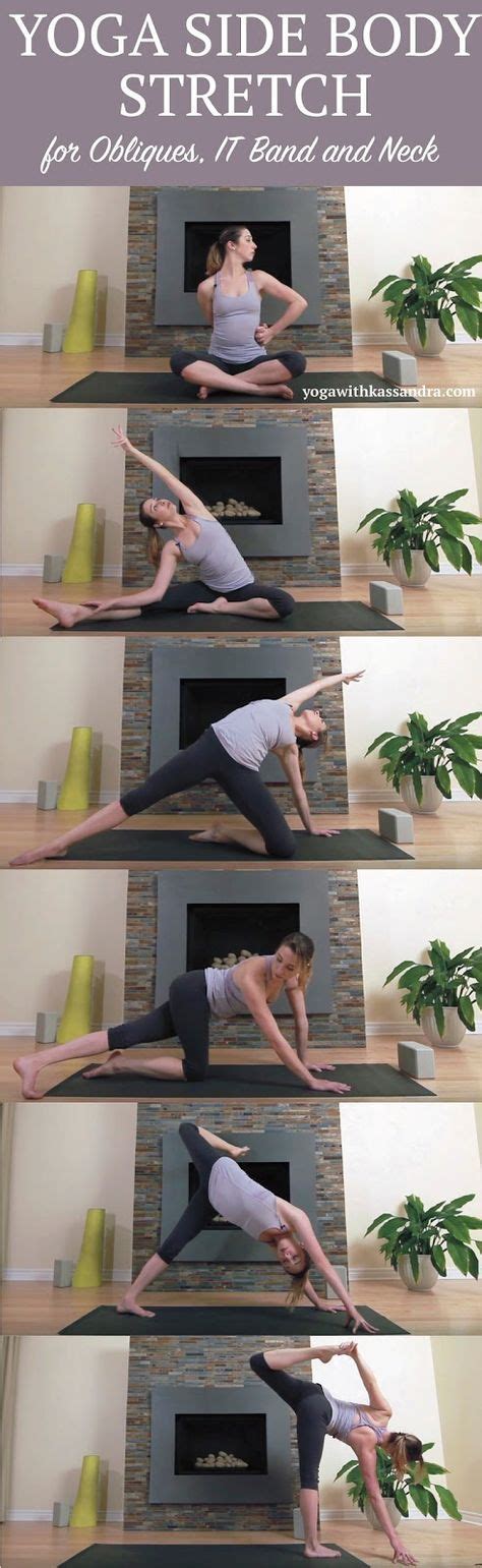 Yoga Side Body Stretch - 6 poses to target obliques, IT band and neck ...