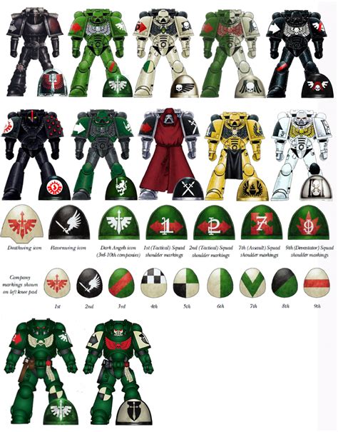 Все ордена космодесанта warhammer 40000 схемы - 97 фото