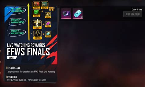 FFWS Milestone rewards in Free Fire MAX: Claim rare emote, gloo walls ...