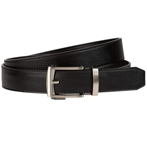 Nike Men's ACU Fit Ratchet Belt, Black - Pebble Grain, One Size ...