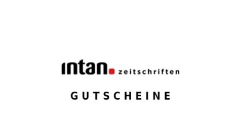 Finde alle intan-zeitschriften Gutscheine - 10% Rabatt & andere tolle Deals