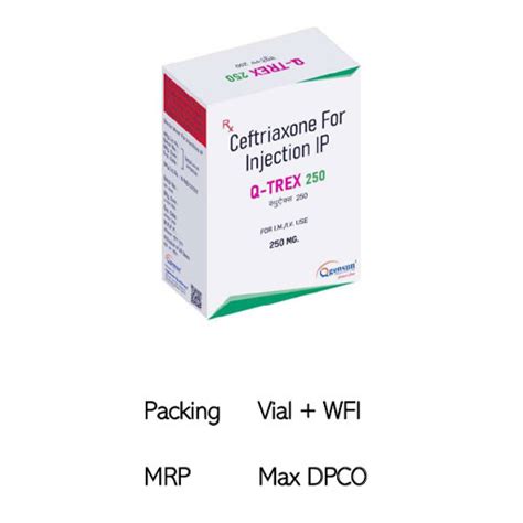 Q-TREX 250 INJECTION Qgensun Healthcare