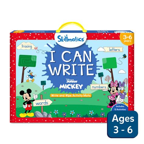 I Can Write Disney Junior Mickey Mouse | Reusable Activity Mats (ages