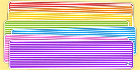 👉 Editable Banner Stripes