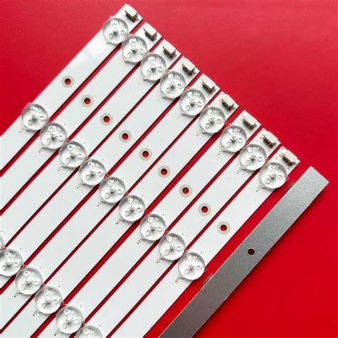 LED Backlight Strips for Videocon / Vu 50-inch TV (10 PCS)