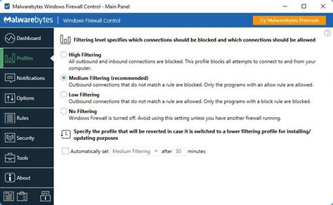 Image result for Windows Firewall Control Panel