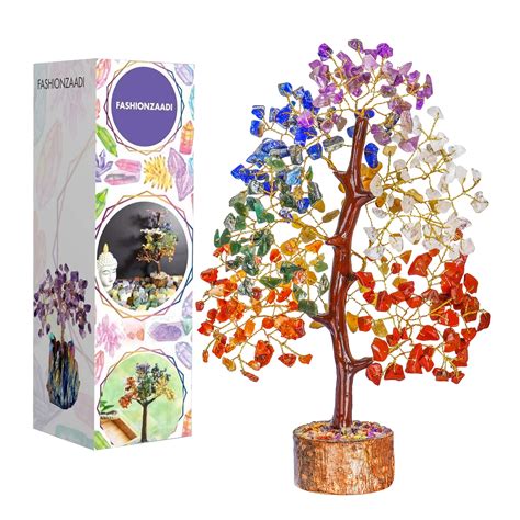 Buy 7 Chakra Tree Of Llife - Feng Shui Money Tree, Crystal Tree For ...