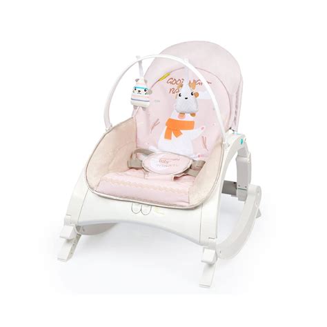R for Rabbit Rock N Play Baby Rocker Cream Grey - Cureka