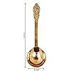 Buy BulkySanta Brass Serving Spoons with Hand Crafted Etching Design ...