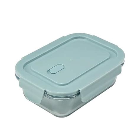 Buy Nestlab Rectangle Glass Lunch Box, Airtight Food Storage Tiffin ...