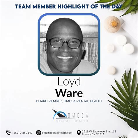 Omega Mental Health on LinkedIn: "💪🏽Team Member Spotlight! Today we are ...