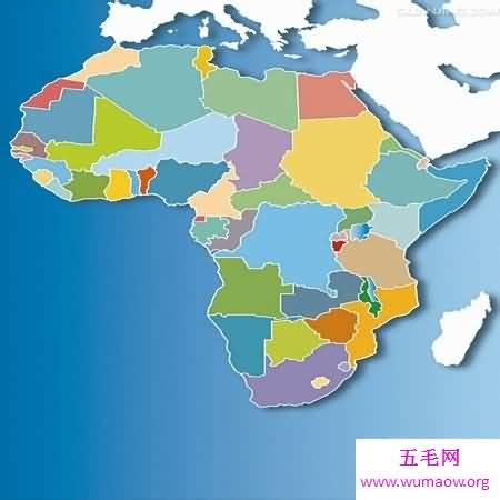 从非洲地图中可以看出的秘密-五毛网