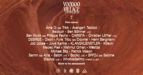 Voodoo Village onthult volledige line-up en viert jubileumeditie met ...