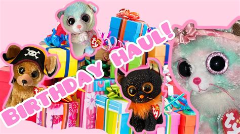 Beanie boo birthday haul - YouTube