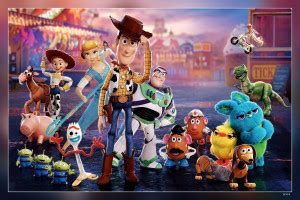 Toy Story Bo Peep Buzz Lightyear Forky Toy Story Hd Matte Finish Poster ...