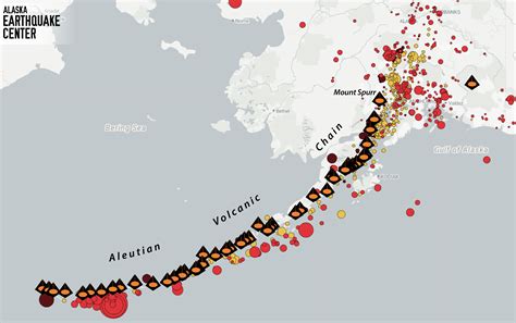 Seismic Action at Mount Spurr Volcano | Alaska Earthquake Center