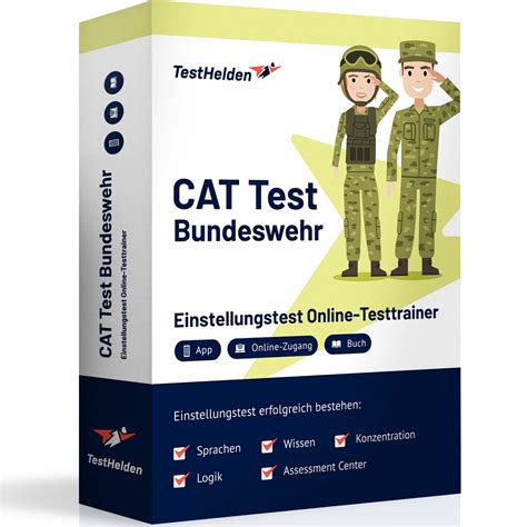 CAT Test Bundeswehr 2022 üben - Online Testtrainer