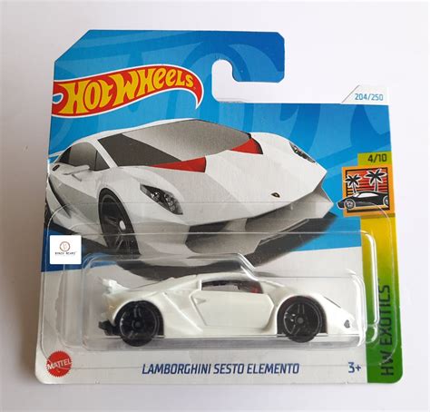 Lamborghini Sesto Elemento - Hot Wheels - Short Card SC3 – Bonzo Bears