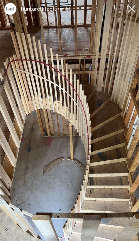 Rustic Wooden Plank Spiral Staircase | Curved staircase building ...