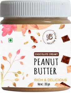 YELLOW BYTES Chocolate Creamy Peanut Butter Price in India - Buy YELLOW ...