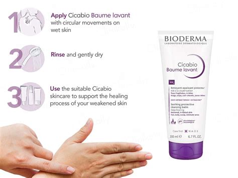 Buy Bioderma Cicabio Baume Lavant Soothing Protective Cleansing Balm ...