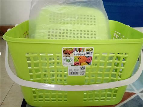 KERANJANG BAJU PLASTIK TUTUP TIPE MALVIN 1529 | BASKET PAKAIAN LAUNDRY