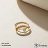 Crystal Solitaire Ring Set – ADjewellery