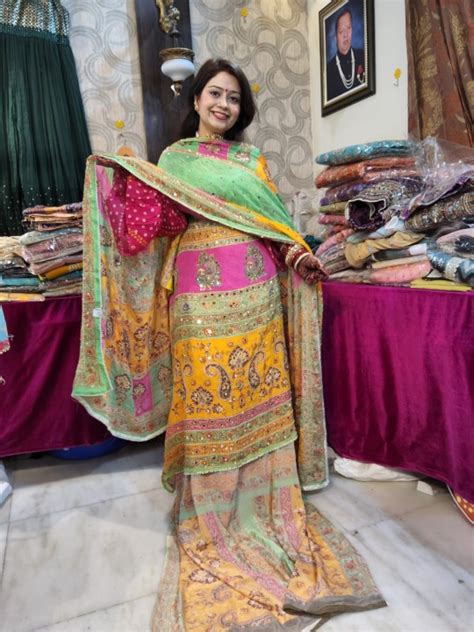 Pure crepe Karachi Multi color