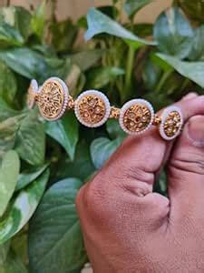 SPARKLING Floral Kundan Studded Matha Patti Sheesh Patti Hairband ...