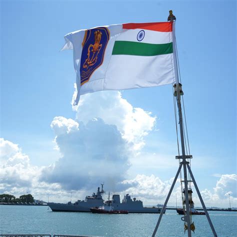 Indian Navy Ships Reach Singapore for Eastern Fleet Deployment
