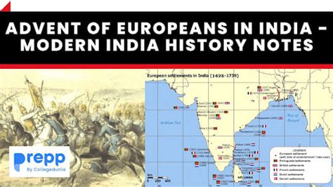 Advent of Europeans in India - Modern India History Notes