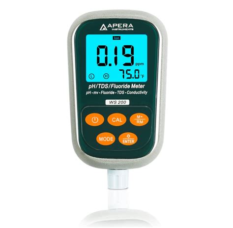 Apera Instruments Portable Meter Kit for Fluoride, pH, and India | Ubuy
