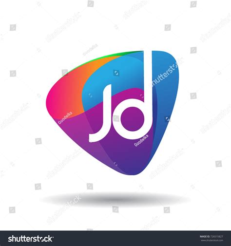 JD Logo with Different Color Combinations 的图像结果