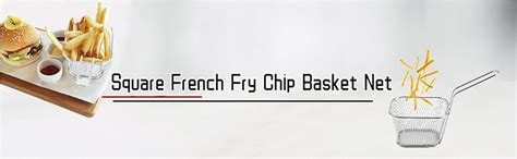Kelexx Stainless Steel Mesh French Chip Frying Serving Food ...