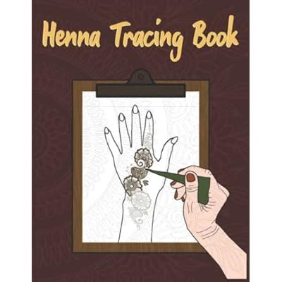 Henna Tracing Book: Hand Henna Designs Tracing Book | Ubuy India